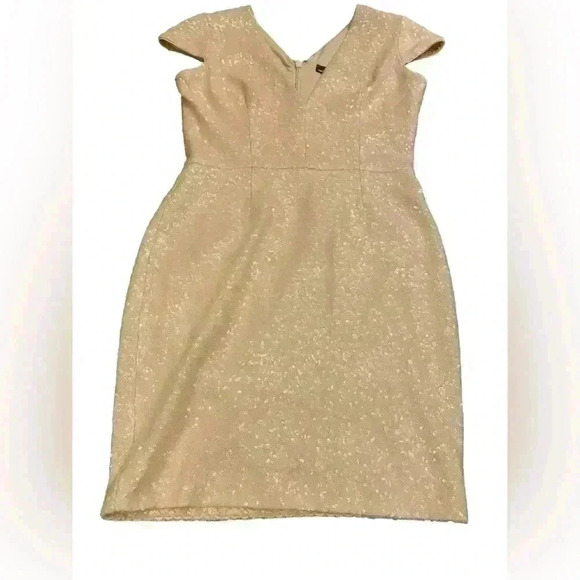 Dress The Population Zoe Sequin V Neck Size Medium - Picture 4 of 8